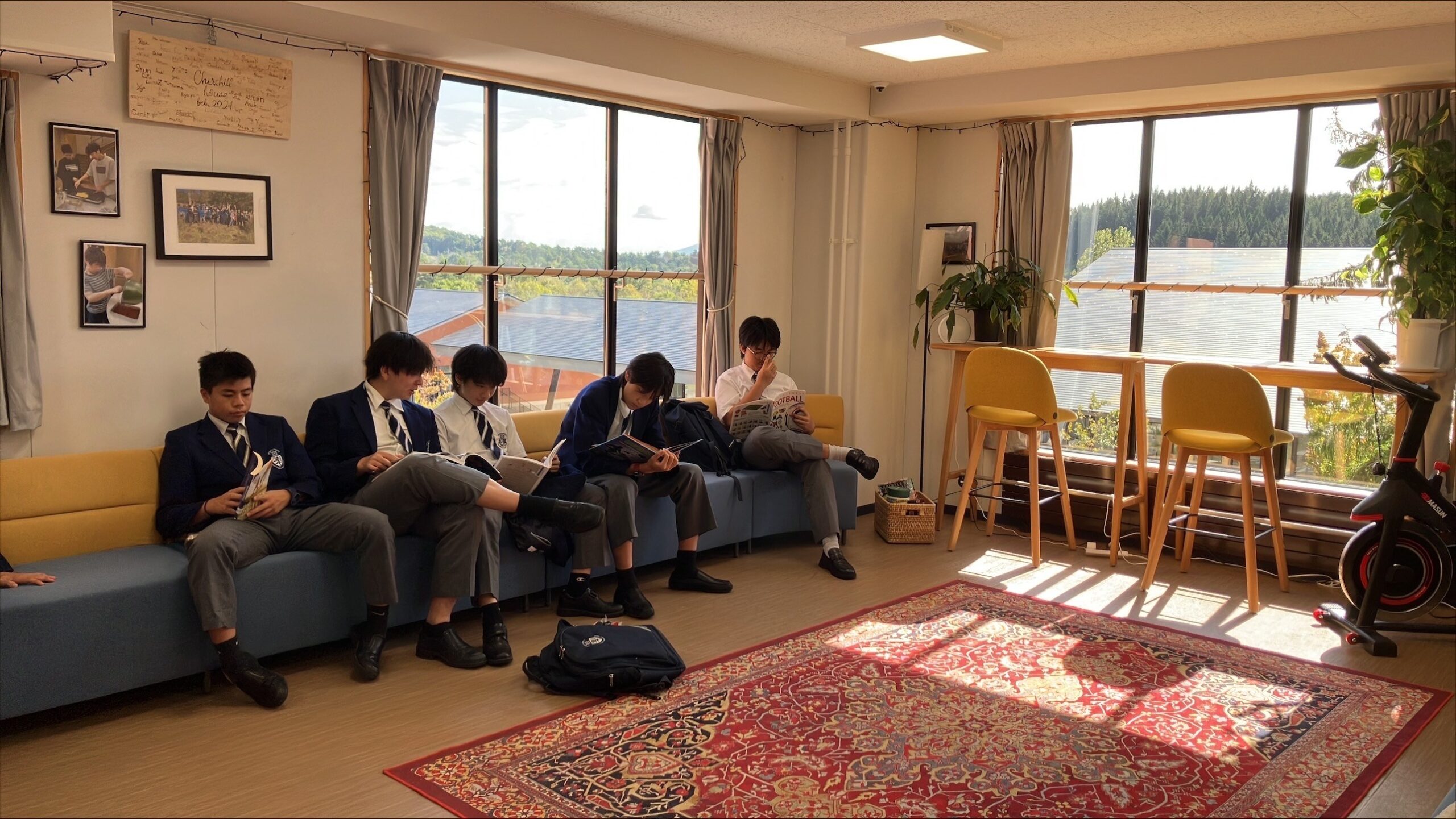 Boarding Life at Harrow Appi Japan